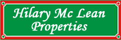 Hilary Mc Lean Properties, Estate Agency Logo